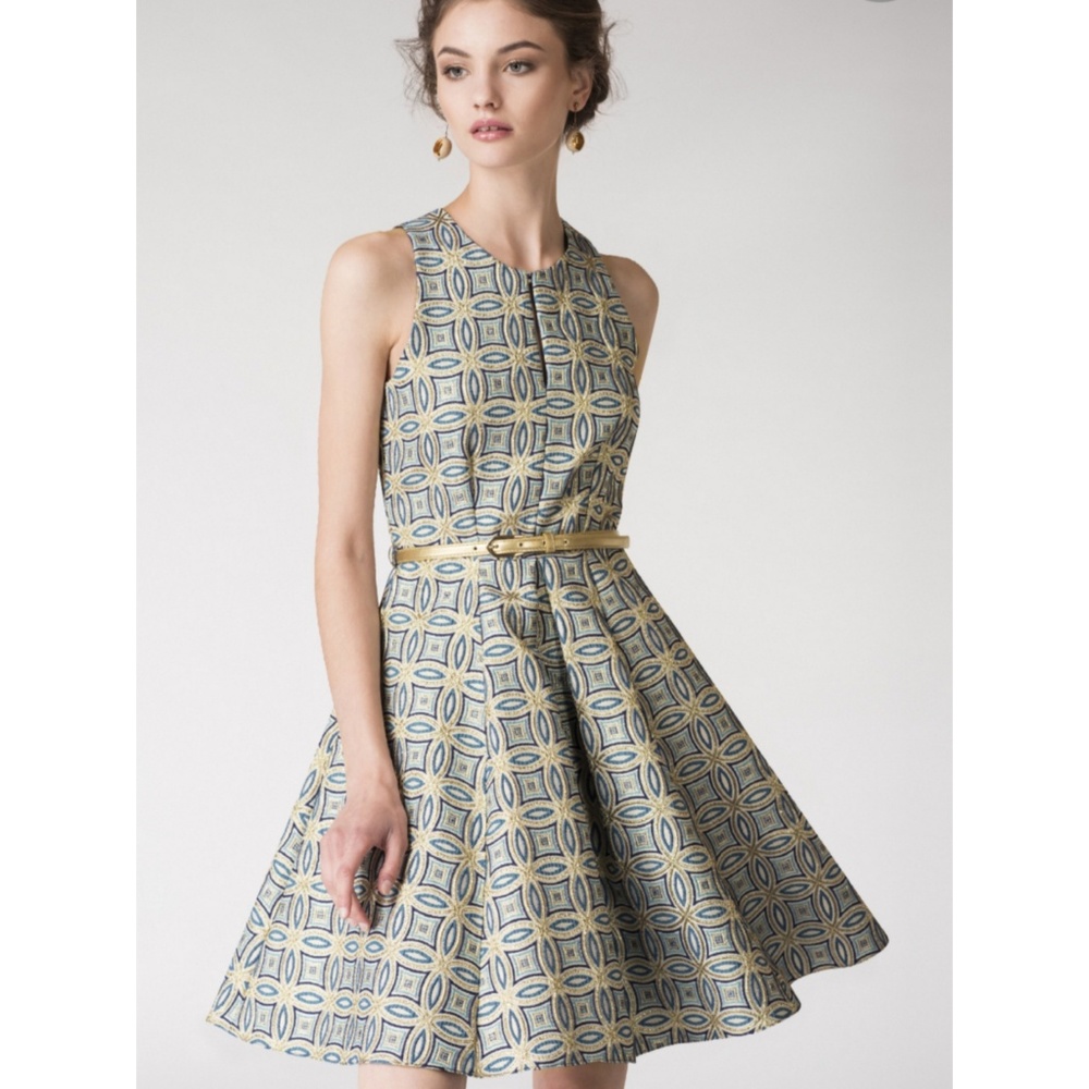 Closet London Geometric Dress Sz 14UK/10US